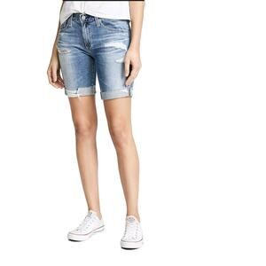 AG Adriano Goldschmied The Nikki Relaxed Short Women 28R Blue